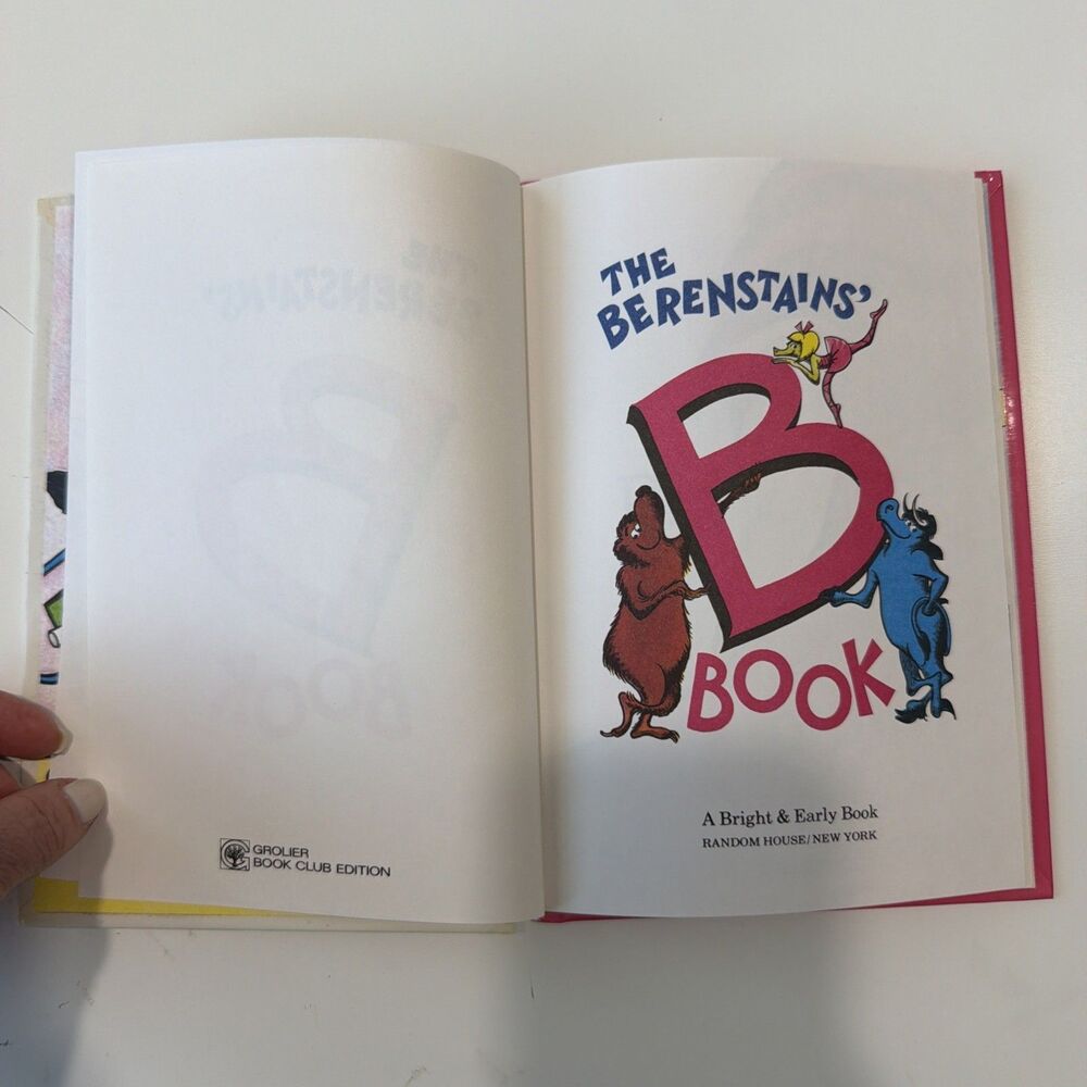 Dr. Seuss Beginner Book "THE B BOOK" 1971 Berenstain Bears - Picture 2 of 4